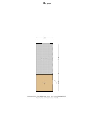 Floorplan - James Wattsingel 13, 8302 ZS Emmeloord